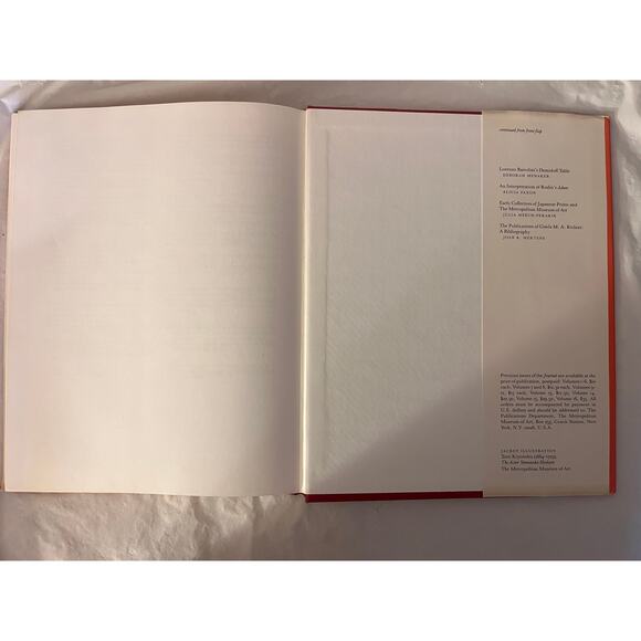 METROPOLITAN MUSEUM JOURNAL Volume 17 / 1982 - Picture 15 of 16